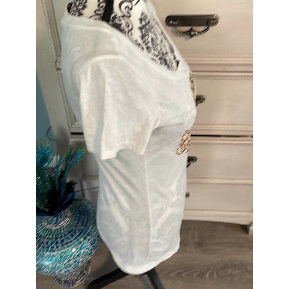 Vintage women’s Harley Davidson, white graphic T-shirt, medium - Picture 6 of 8